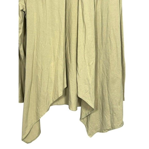 Coolibar Cardigan Women M Beige Sun Wrap UPF 50+ Drape Front Comfy Cover Up - Picture 3 of 11